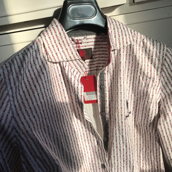 Louis Feraud women’s classic suit shirt 38 - Picture 8 of 8